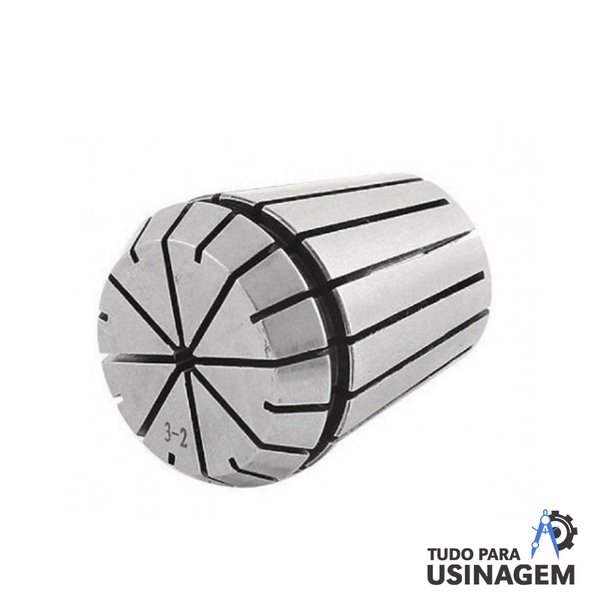 Pinça Er 20 - Capacidade De 1 A 13mm - Tudo Para Usinagem