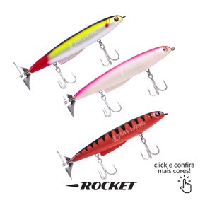 Isca Artificial Pesca Rocket 140 Nelson Nakamura Cor 108 na