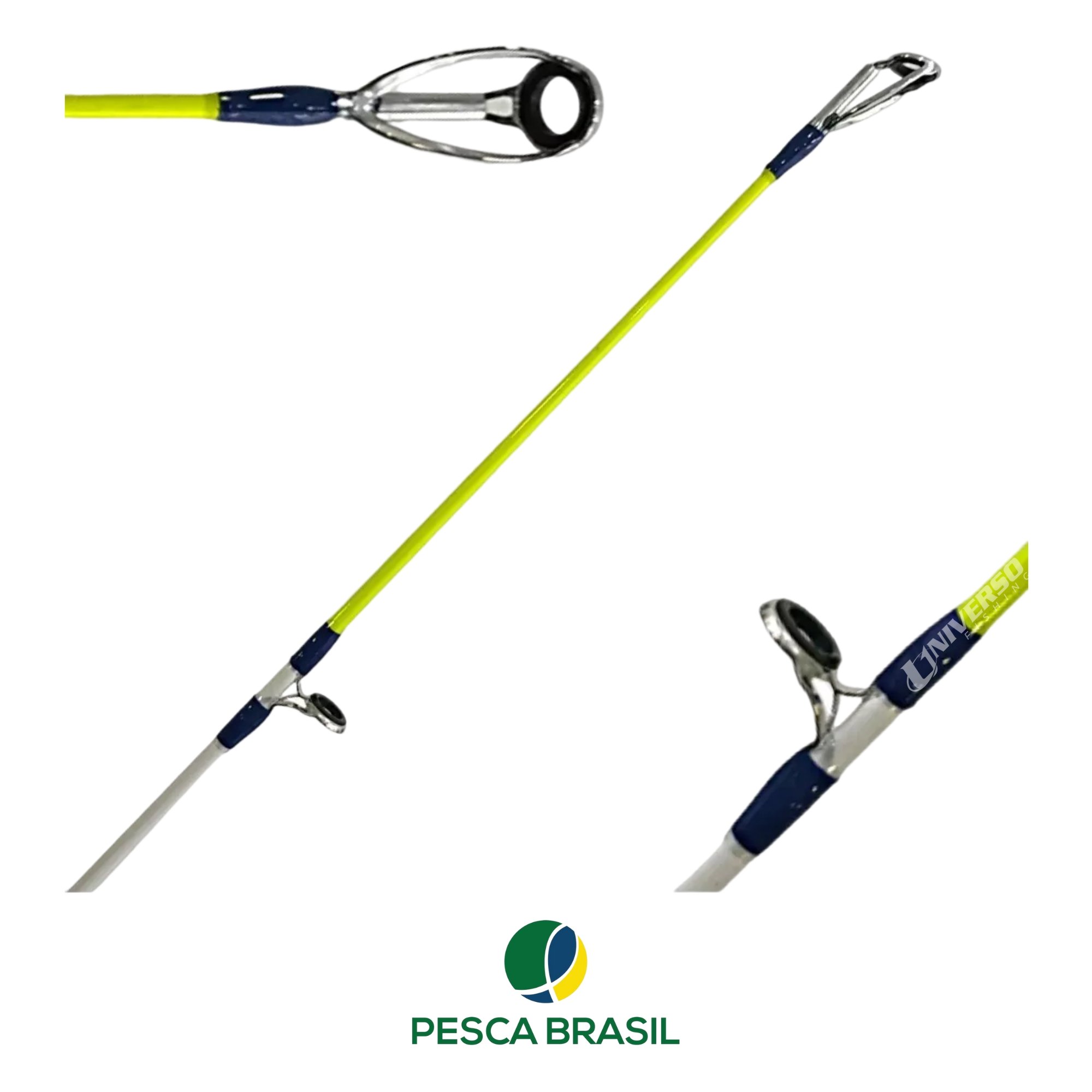 Vara Pesca Brasil Surf Elite 3,90m (3 Partes) 100g 250g Para