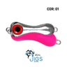Isca Real Jigs Micro Jig Ciclope - 15g ( + 01 Assist Hook ) Isca Real Jigs Micro Jig Ciclope - 15g ( + 01 Assist Hook )