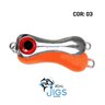 Isca Real Jigs Micro Jig Ciclope - 15g ( + 01 Assist Hook ) Isca Real Jigs Micro Jig Ciclope - 15g ( + 01 Assist Hook )