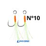 Assist Hook Micro com Cristal Flash VERDE (HASTE CURTA) Fluorescente com 02 Unidades Assist Hook Micro com Cristal Flash VERDE (HASTE CURTA) Fluorescente com 02 Unidades