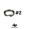 Argola Albatroz Split Ring Black Nickel Argola Albatroz Split Ring Black Nickel