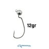 Arsenal da Pesca Jig OffSet EWG Black Nickel | 3/0 - 3 pçs Arsenal da Pesca Jig OffSet EWG Black Nickel | 3/0 - 3 pçs