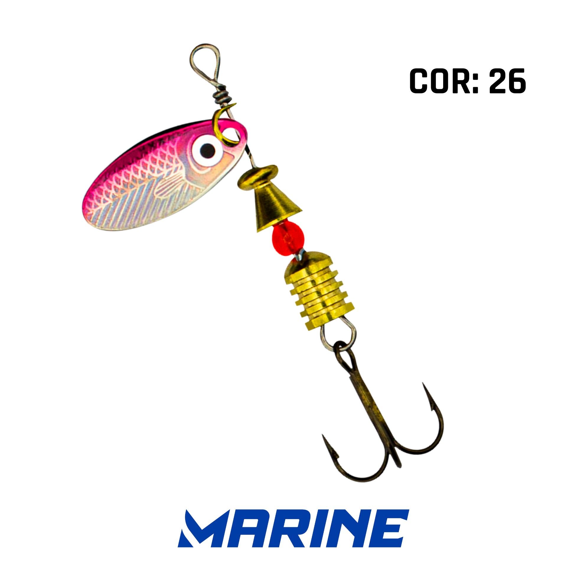Isca Marine Spinner | 6g Sinking