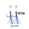Assist Hook com Cristal Flash Azul com 02 Unidades Assist Hook com Cristal Flash Azul com 02 Unidades