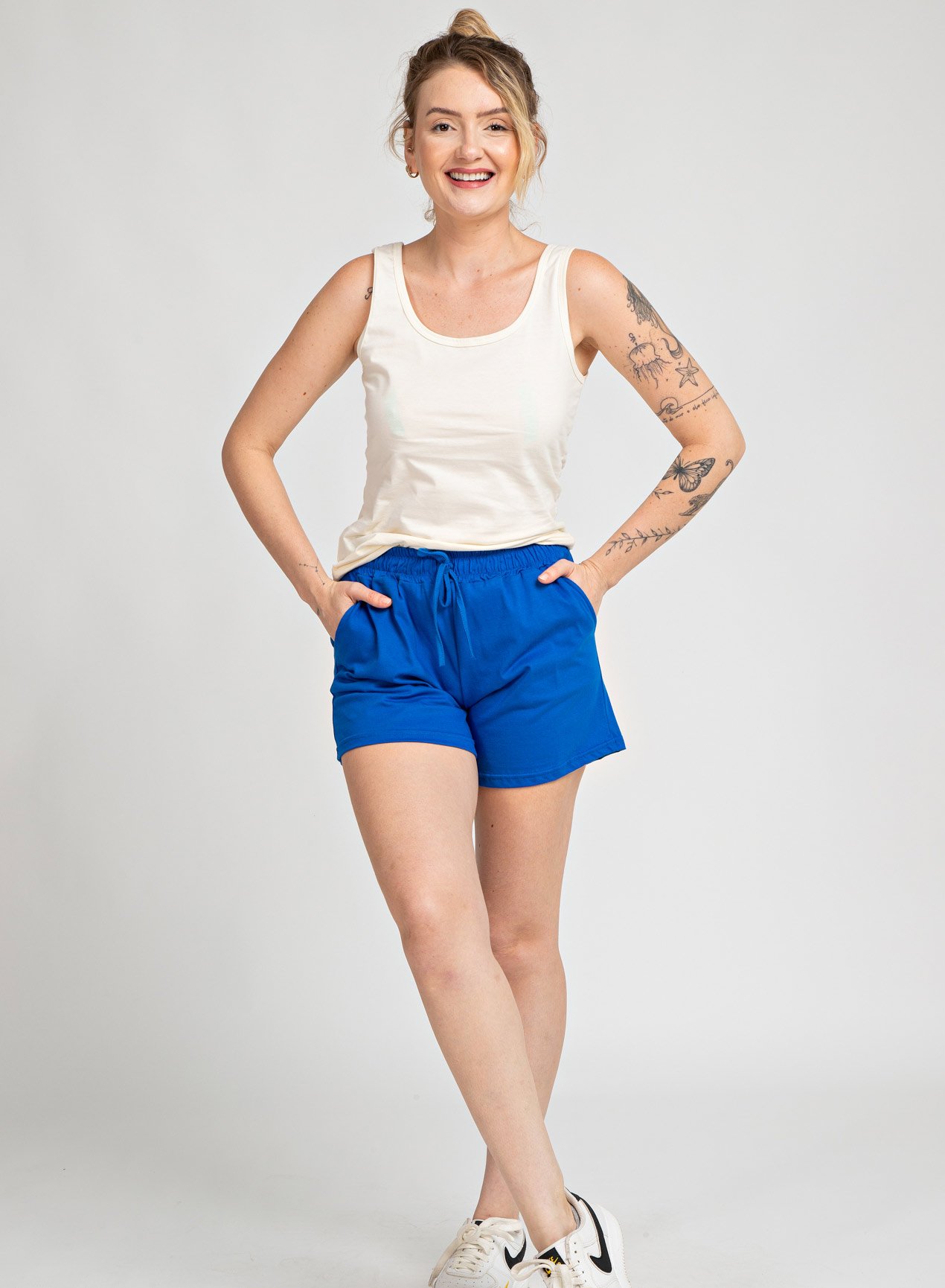 Short azul online