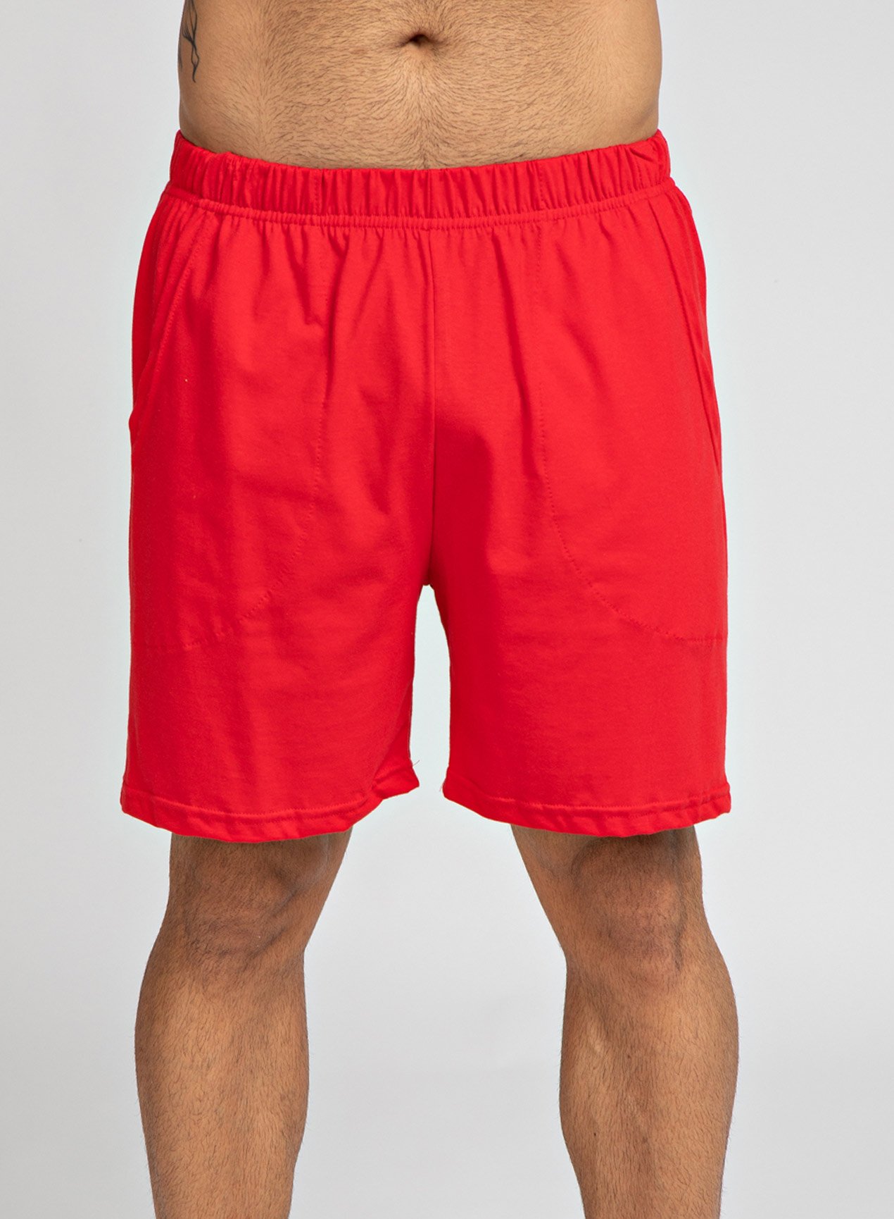 Short moletom best sale feminino vermelho