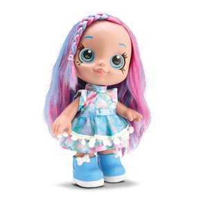 Boneca Rainbow Girls - Cabelo Colorido Verde Mint De Vinil