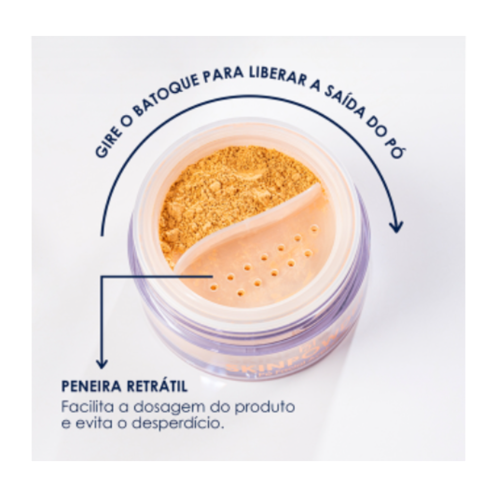 Bt skinpowder p facial aveludado bruna tavares 15g