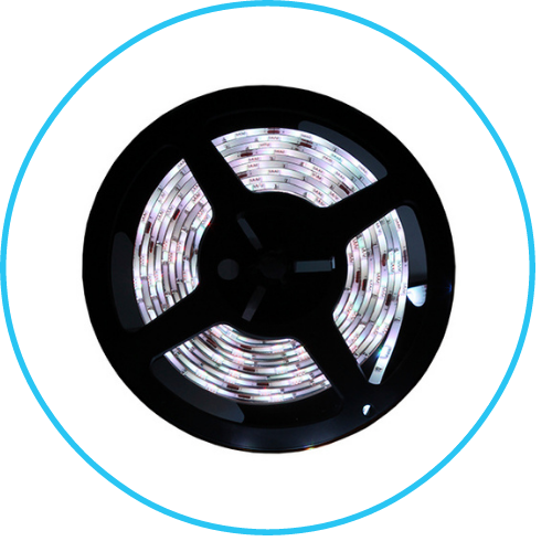 Fita LED Pro 7,2W - 25 metros 12v - 90 LED/Metro - Taschibra