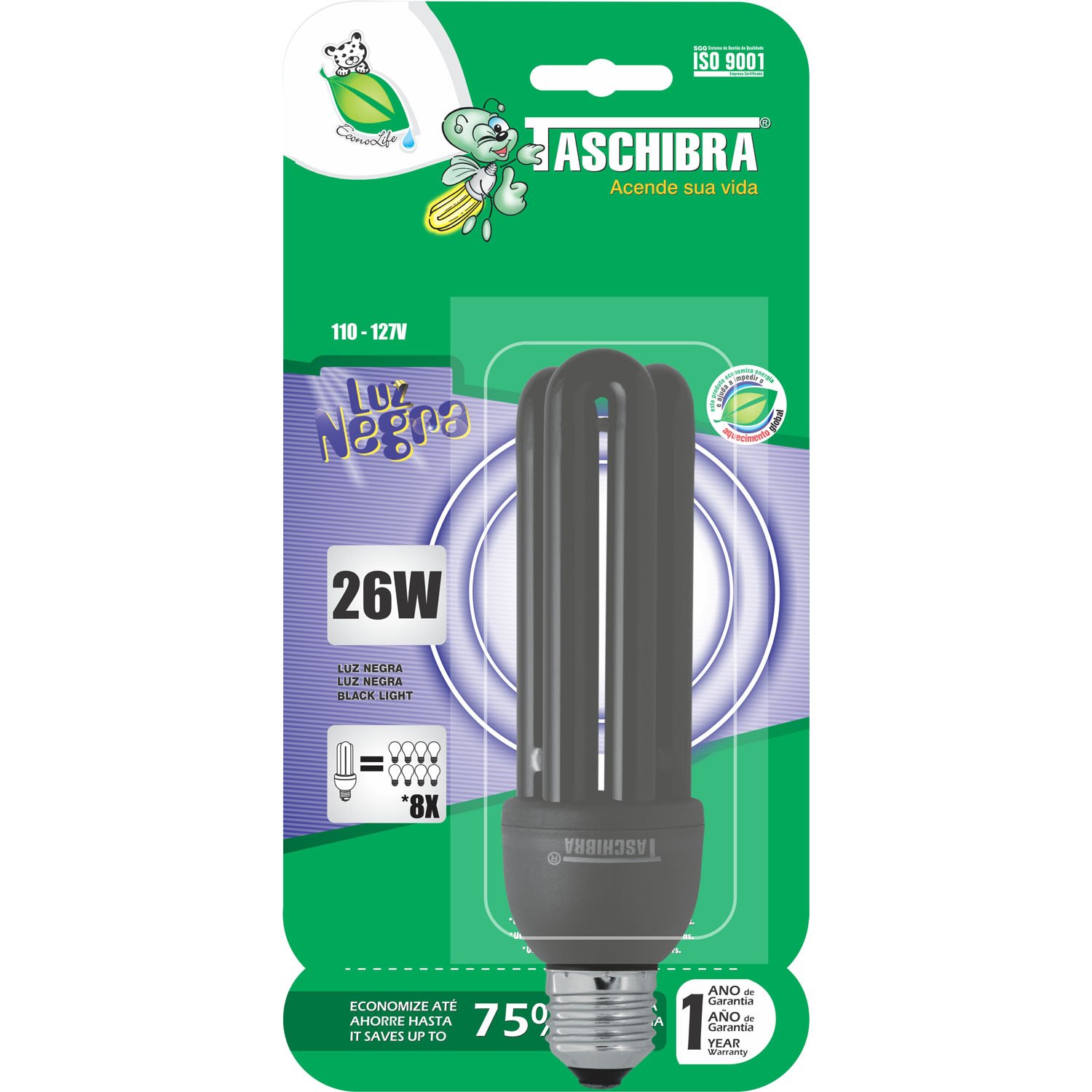 TrAdE Shop Traesio - Lampadina Lampada Tubo Led Luce Bianca Fredda Calda E27 Risparmio 3u 12w 4855207