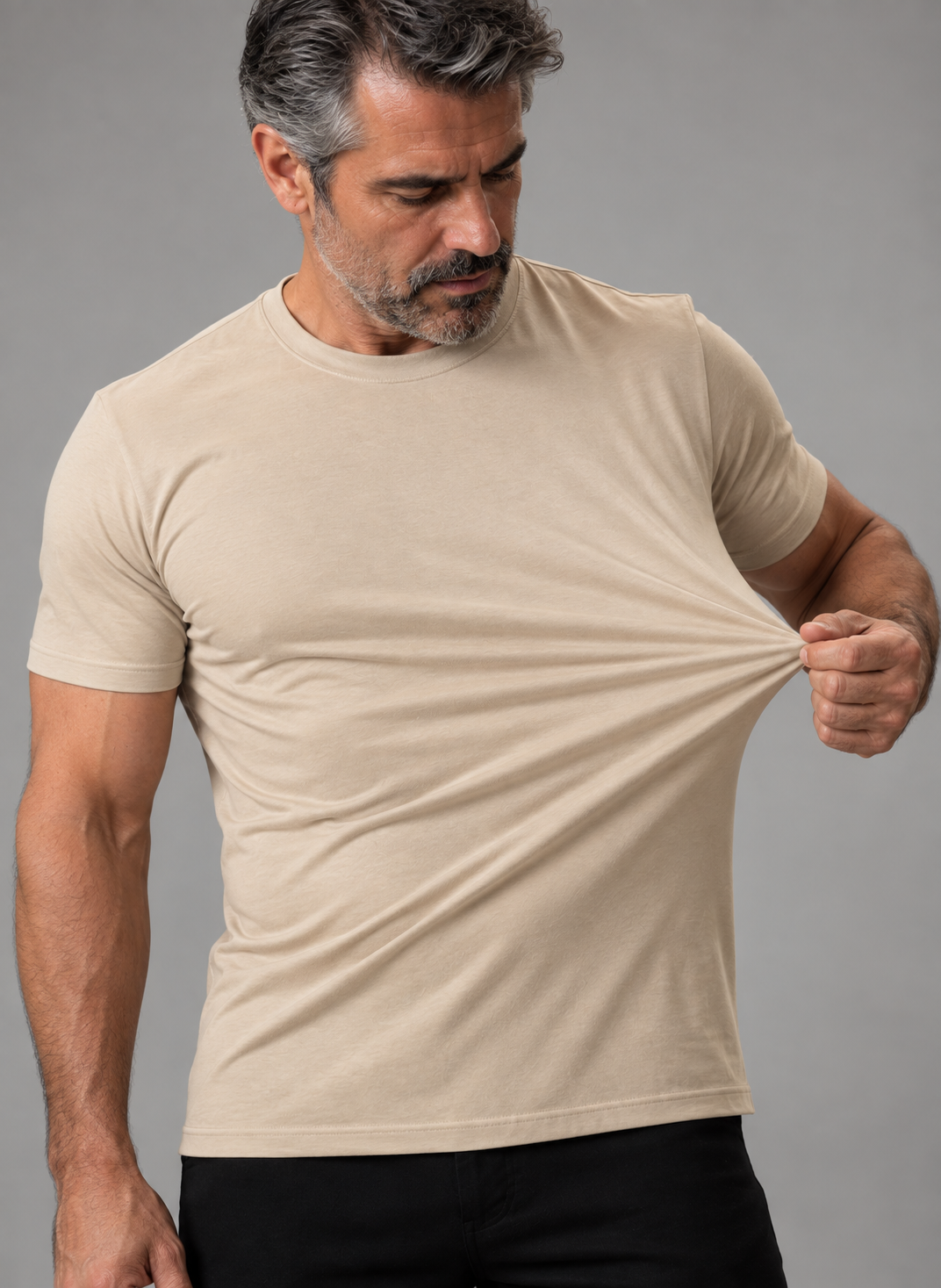Malha Peruana da camiseta