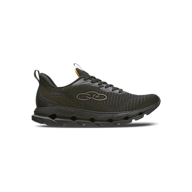 T nis Olympikus Volt 162 Masculino Preto Amarelo