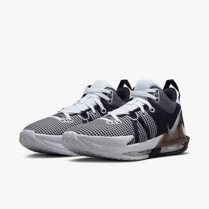 T nis Nike Lebron Witness VII Masculino Branco Preto