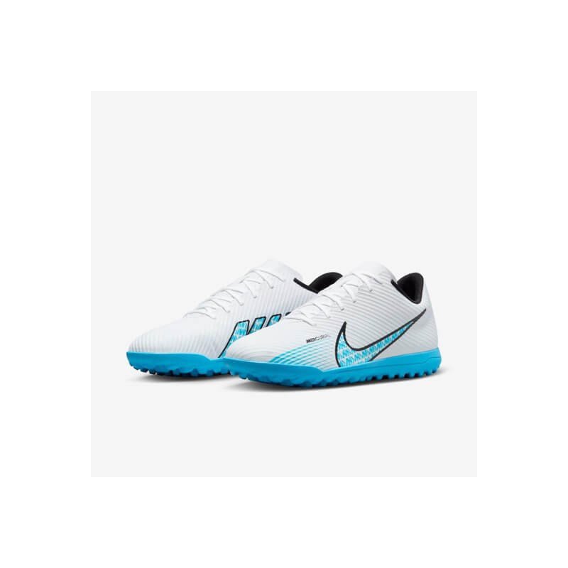 Chuteira Society Nike Superfly 9 Club Tf Masculino Branca Azul