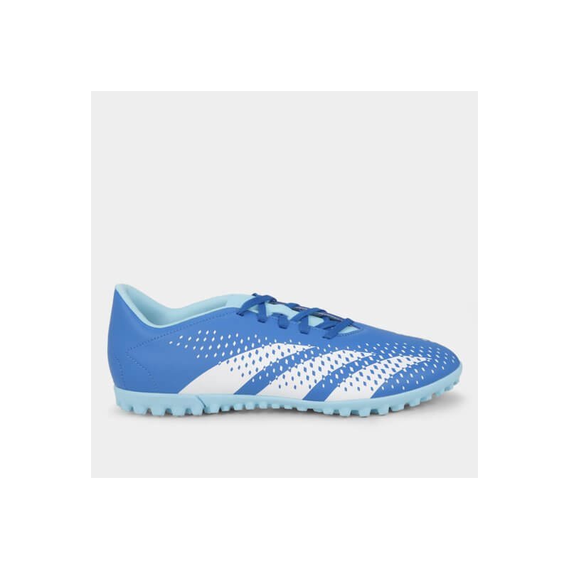 Chuteira Society Adidas Predator Accuracy. 4 Tf Masculino Azul