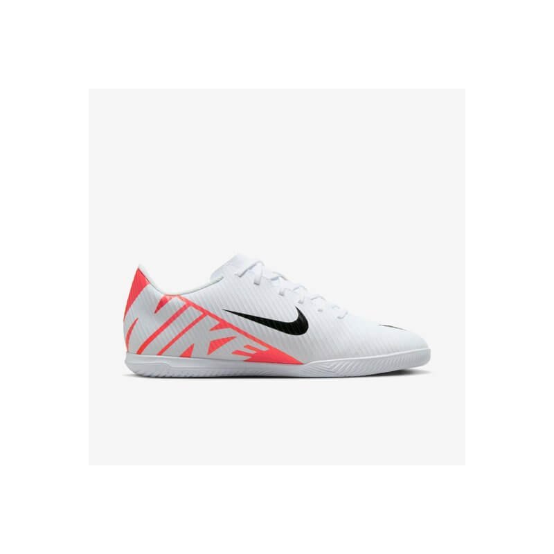 Chuteira nike shop mercurial branca laranja