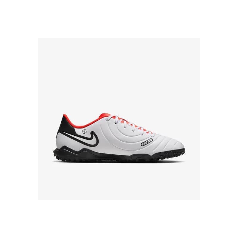 Chuteira Society Nike Legend 10 Club TF Masculino Preto Branco