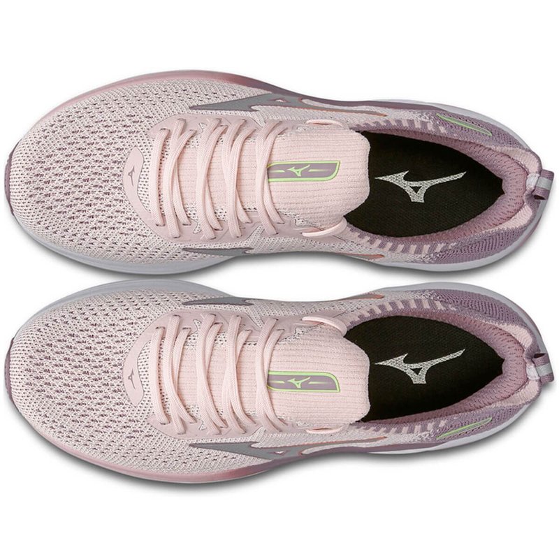 T nis Mizuno Wave Zest Feminino Rosa Roxo