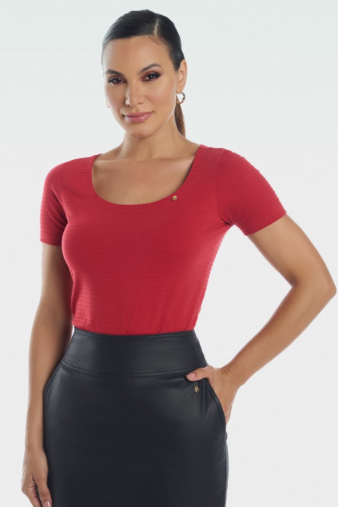 03 blusa manga curta vermelha via tolentino
