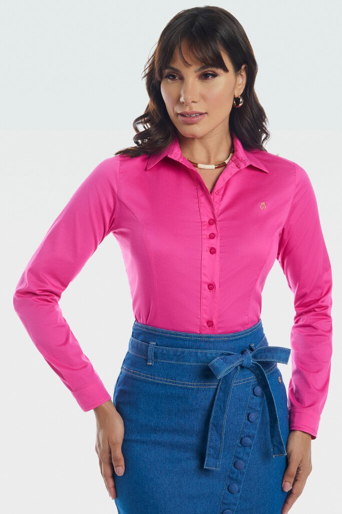04 camisa tricoline pink mangas longa via tolentino