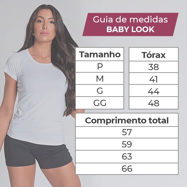 Tabela de medidas Tabela de medidas