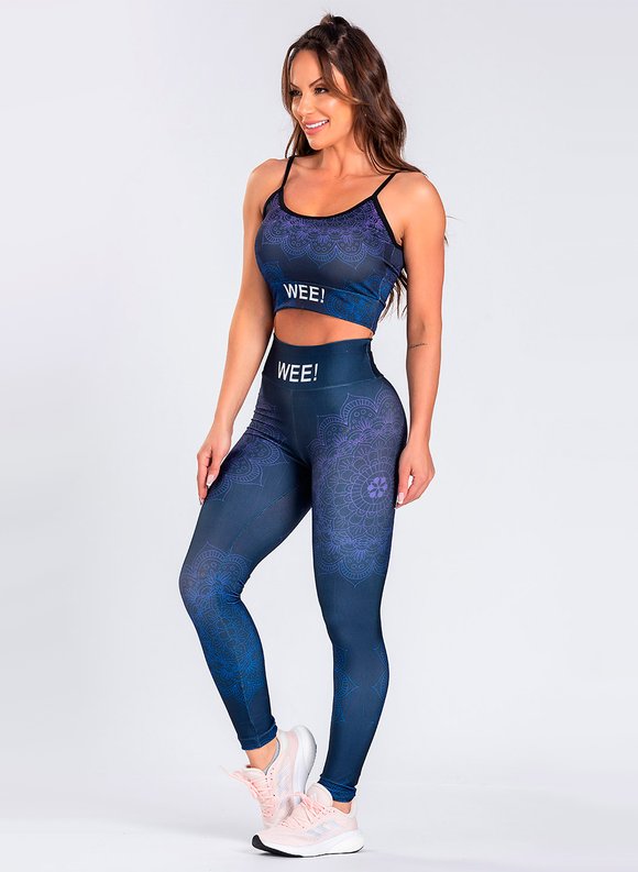 Conjunto Fitness Legging e Top Wild